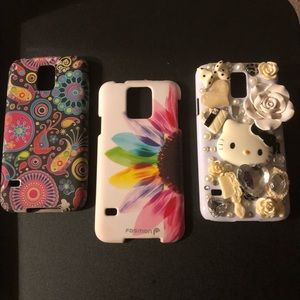 Galaxy S5 phone 3 cases for $10
